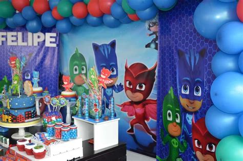 Ideas Para Fiesta De Pj Mask