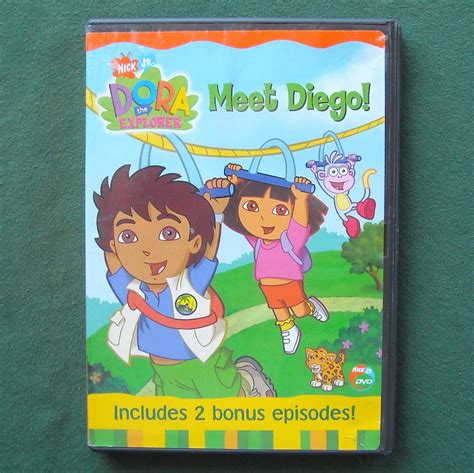 Nick Jr Dora The Explorer Meet Diego Dvd