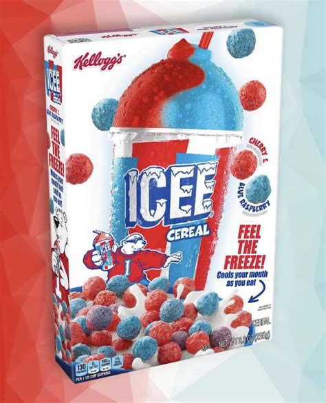 Kelloggs New Icee Inspired Cereal Cools Your Mouth With Every Bite And Its Perfect For Summer