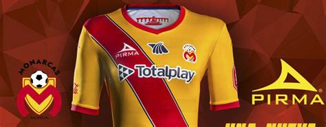 Find atletico morelia results and fixtures , atletico morelia team stats: Uniformes Pirma de Monarcas Morelia 15/16 - Todo Sobre ...