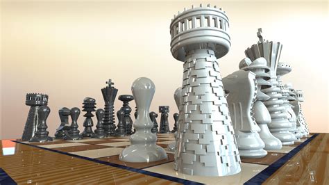 Interior Accessories Ideas Using Unique Chess Sets Design Gallery Of
