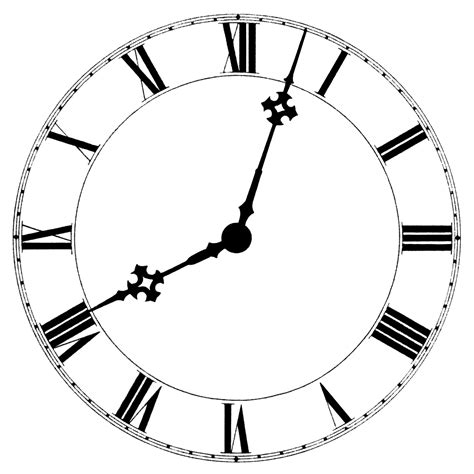 Free Clip Art Clock Face Clipart Best