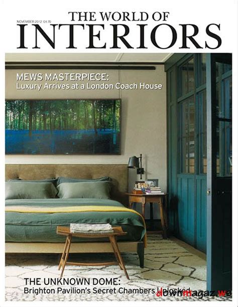 The World Of Interiors Magazine November 2012 Download Pdf Magazines