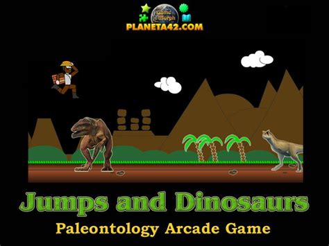 Jumps Dinosaurs Learning Games Archaeology Dinosaur
