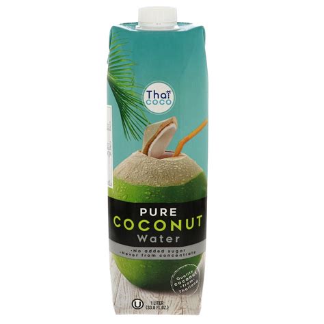 Buy Thai Coco Pure Coconut Water 1litre Online Lulu Hypermarket Bahrain