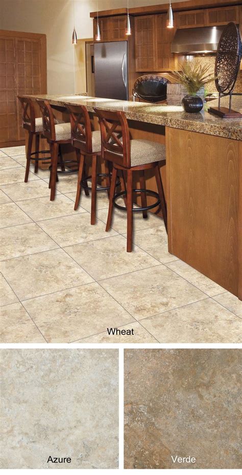 Luxury vinyl tile can be grouted to increase its water resistance. The Wheat is a luxury #vinyl #floor tile that is groutable ...
