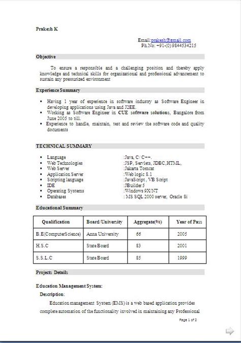 In this section, we will provide a general description of the main types of resumes. simple biodata format pdf