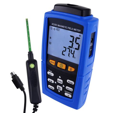 Professional Acdc Gaussmeter Magnetic Field Strength Magnetometer