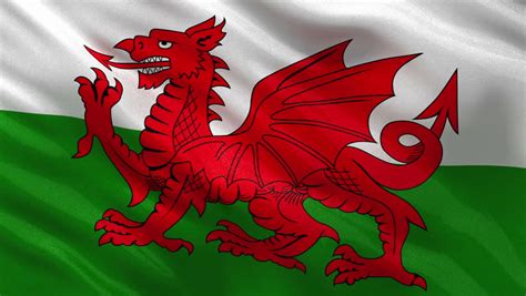 Welsh Flag Stock Footage Video Shutterstock