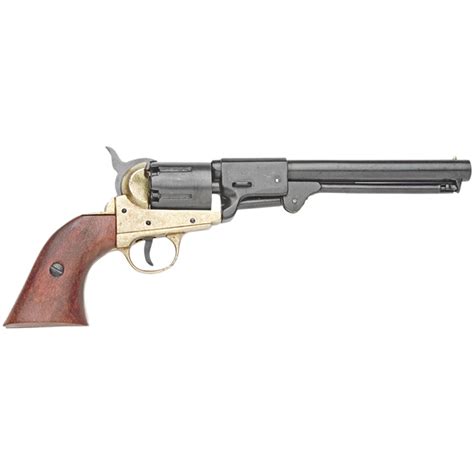 Civil War Replica Griswold And Gunnison Brass Frame Confederate Pistol