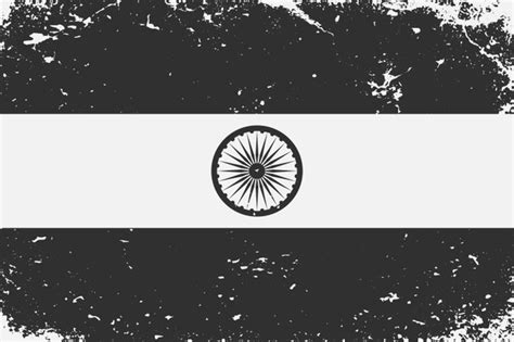Premium Vector India Grunge Flag Official Colors And Proportion