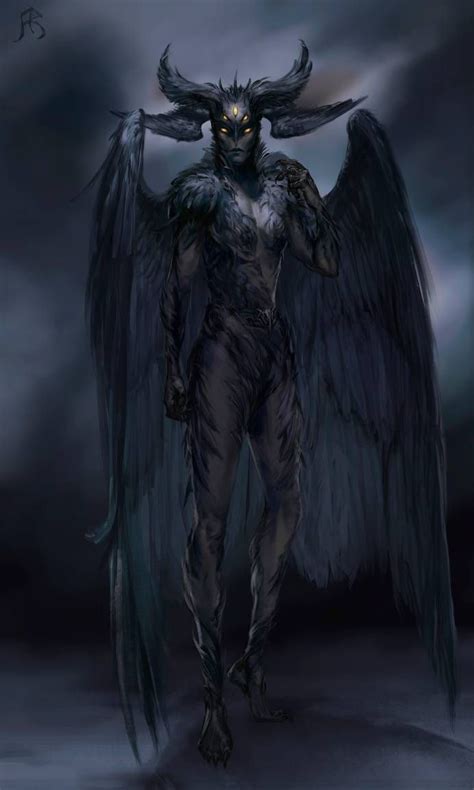 C Raven Demon By Froxtain On Deviantart Monstruo De Fantasía Demon