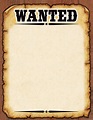Western Wanted Poster Chart - TCR7725 | Teacher Created Resources