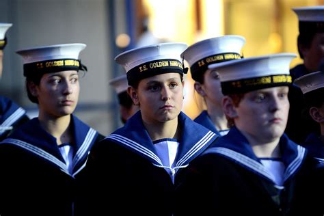 Sea Cadets Pass Inspection With Flying Colours Royal Navy