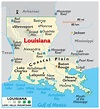 Louisiana Parish Map | Parishes Map with Cities