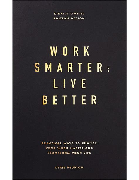 Kikkik Work Smarter Live Better By Cyril Peupion Tguide2017
