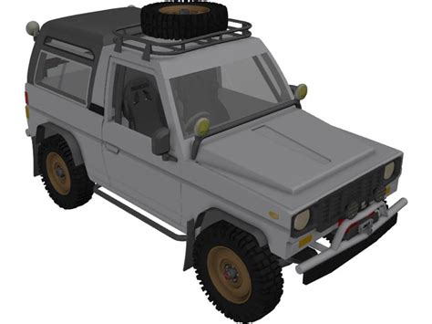 Daihatsu Rocky 3D Model Daihatsu Jeep Yj 3d Model