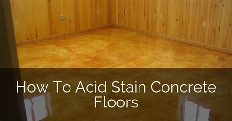 Acid Wash On Concrete Floors Clsa Flooring Guide