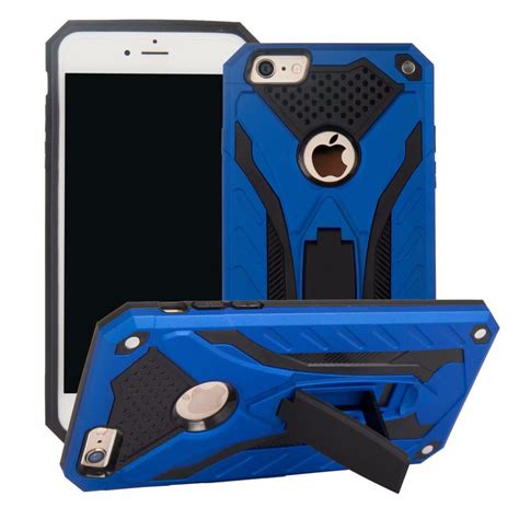 For Iphone 6 And 6s Case Armour Strong Shockproof Tough Cover Kickstand