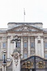 Buckingham Palace, Facciata, Londra, Regno Unito Immagine Stock ...