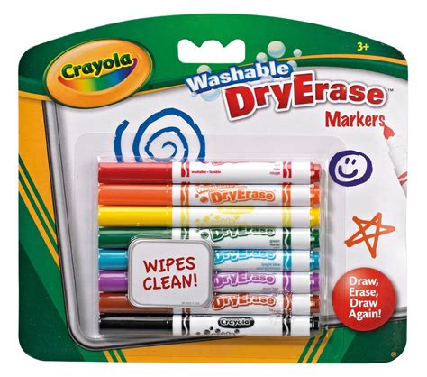 Bargain Crayola Dry Erase Washable Dry Erase Markers Just £2 At Amazon