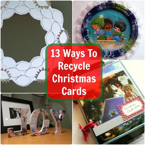 13 Ways To Recycle Christmas Cards