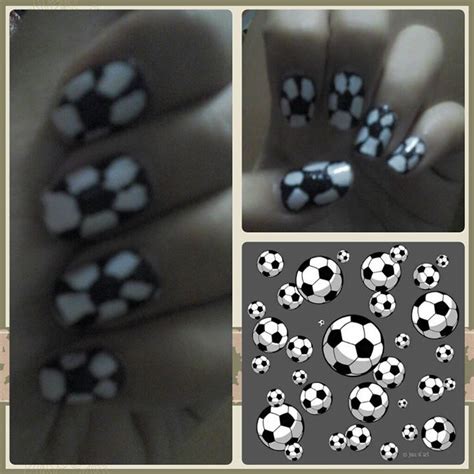 Soccer Ball Nails Nail Arts Nails My Nails