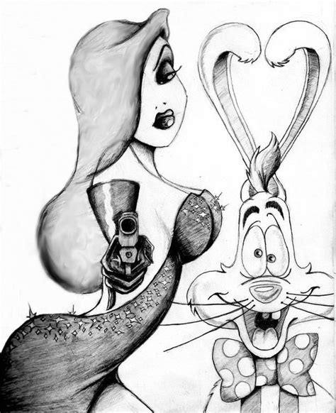 Pin By Siera Price On Art Jessica And Roger Rabbit Jessica Rabbit Tattoo Roger Rabbit