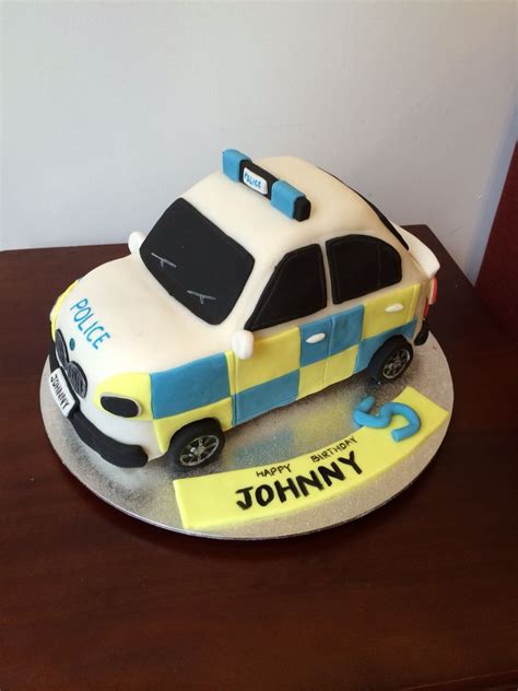 Police Car Cake Police Car Cakes Car Cake Police Themed Birthday Party