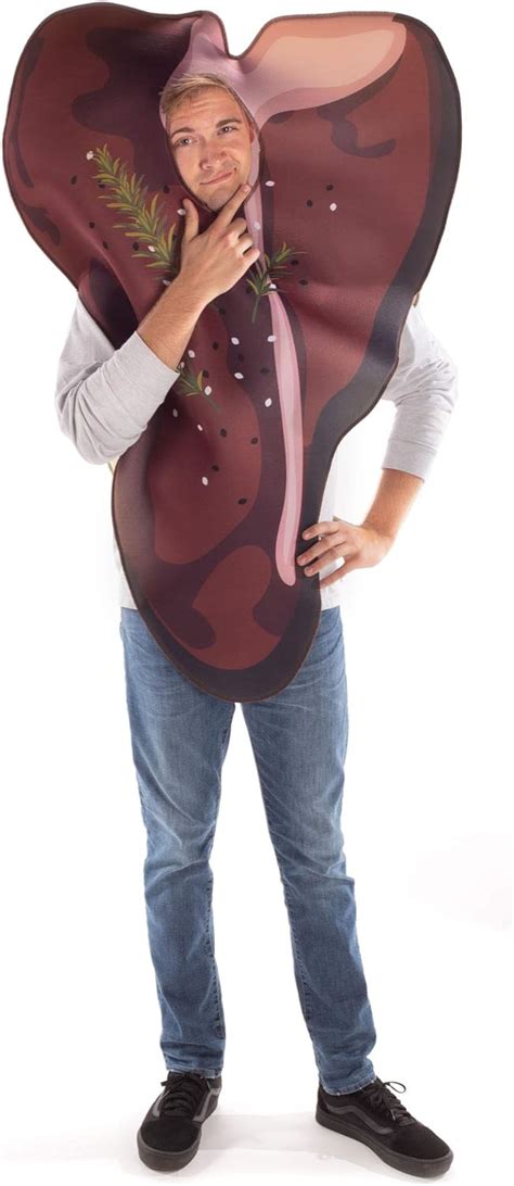 savory sirloin steak halloween costume funny food meat outfit clothing