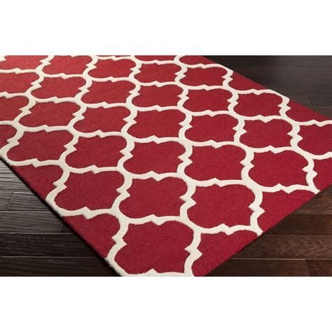Artistic Weavers Pollack Red Geometric Stella Area Rug & Reviews | Wayfair