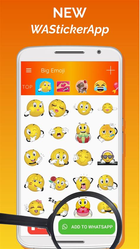 Android용 Big Emoji Large Emojis Stickers For Whatsapp Apk 다운로드