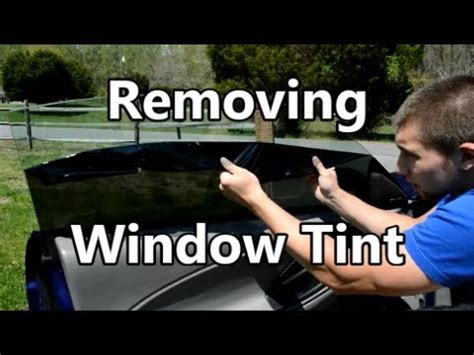 It might be aggravating and. How To Remove Automotive Window Tint, Remove Residue, Clean Glass Streak-Free, Car Truck ...