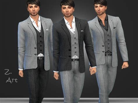 Complete Suit With Vest Elegant And Casual At The Same Time D Found