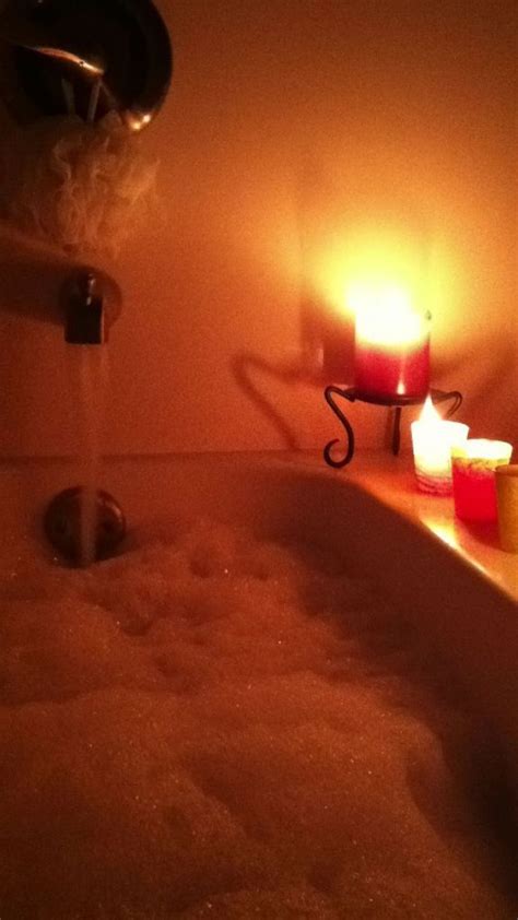 my top 5 self care routines candle lit bubble bath bubbles instagram inspiration posts