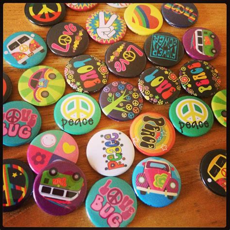 Its All About Peace And Love Pin Button Badges Its All About Flickr