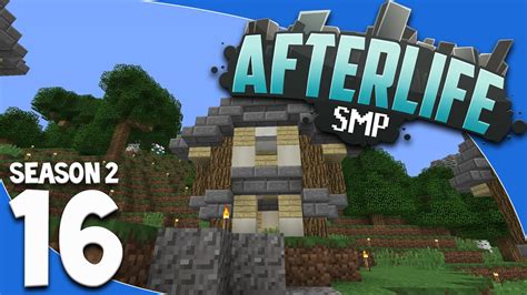 Minecraft Afterlife Smp S2 16 Lovely Little Village Houses