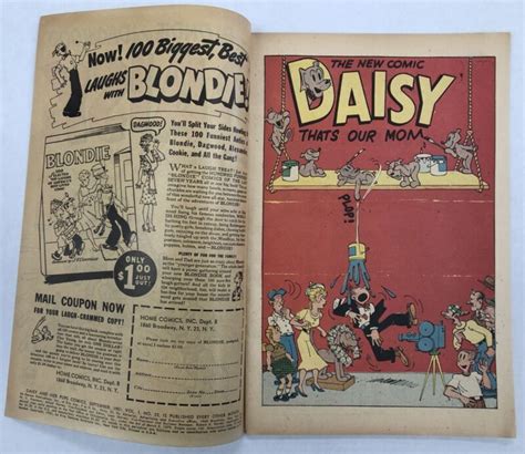 Daisy And Her Pups 22 Blondie And Dagwood Harvey Comics Vf Ebay