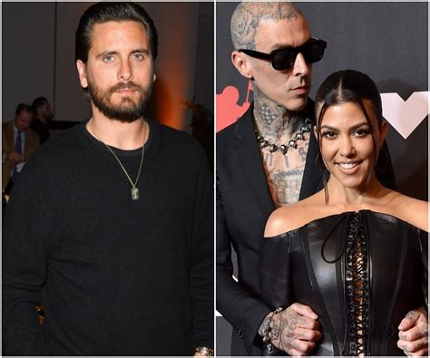 How Scott Disick Reportedly Feels About Kourtney Kardashian And Travis Barker S Engagement Glamour
