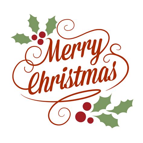 Merry Christmas Logo Png Image Png Mart