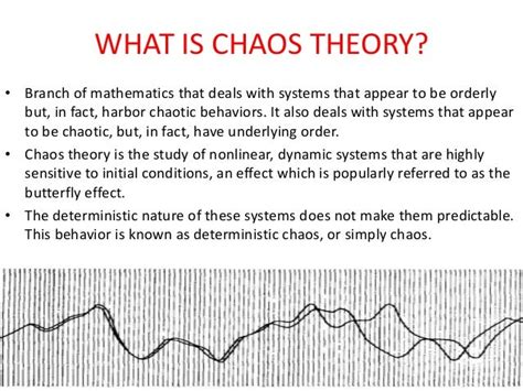 Chaos Theory 1903