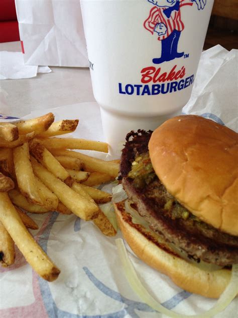 Blakes Lotaburger Lotacombo With Green Chili Best Burgers And Fries
