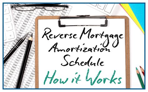 How Does A Reverse Mortgage Amortization Schedule Work