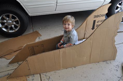 If you want to make a few fun projects, be sure to check out this great article on how to work with cardboard. Superhero Car and Reading Nook | Batman car, Cardboard car ...