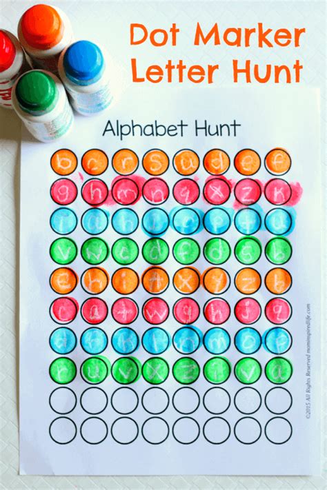 Alphabet Dot Marker Printables 2023 Calendar Printable