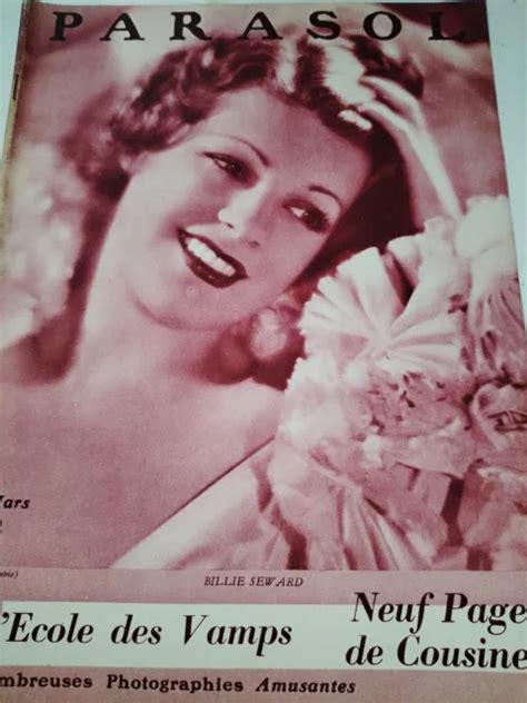 Magazine Parasol Filles Nues Pin Up Mars 1935 N° 1 French Magazine Gai Paris Eur 2490 Picclick Fr
