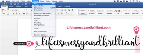 How To Add Styles To Fonts Using Microsoft Word