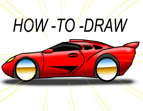 Side View Simple Race Car Drawing Apostolicavideo