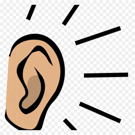 Listening Ears Clip Art Png Ear Clipart Flyclipart