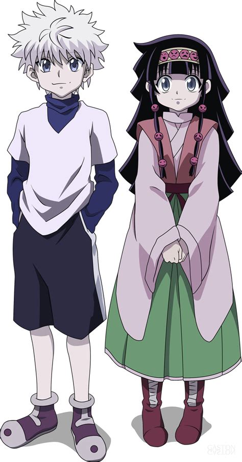 Killua And Alluka Render 7 By Gaston Gaston Hunter Anime Hunter X